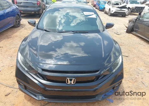2019 Honda Civic Sport z USA, uszkodzony, nr VIN 2HGFC2F80KH503215